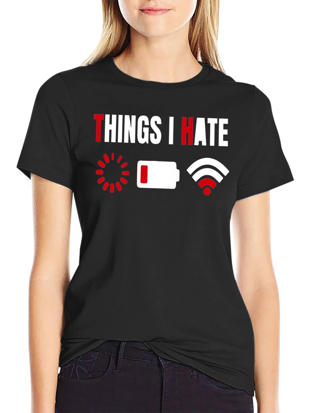 Things I Hate T-Shirt - Funny Tech Humor Tee product image 2