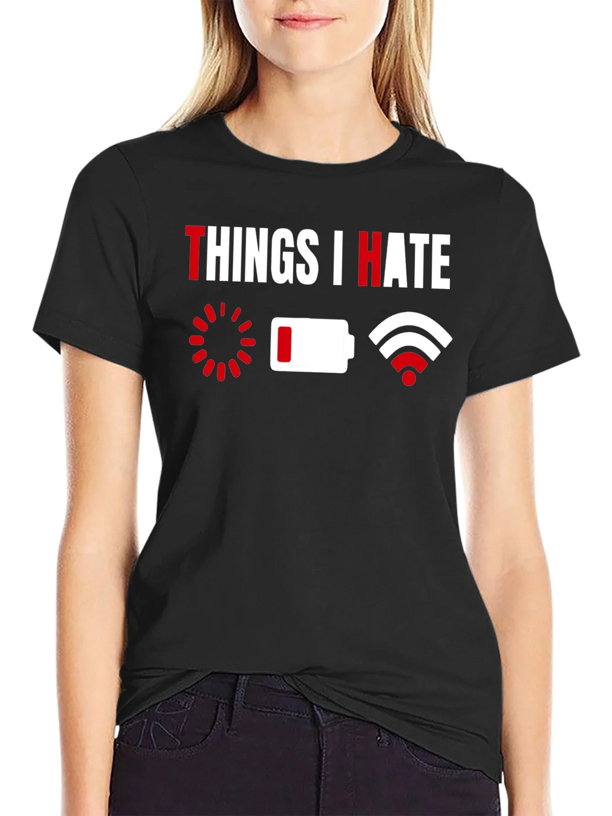 Things I Hate T-Shirt - Funny Tech Humor Tee product image 2
