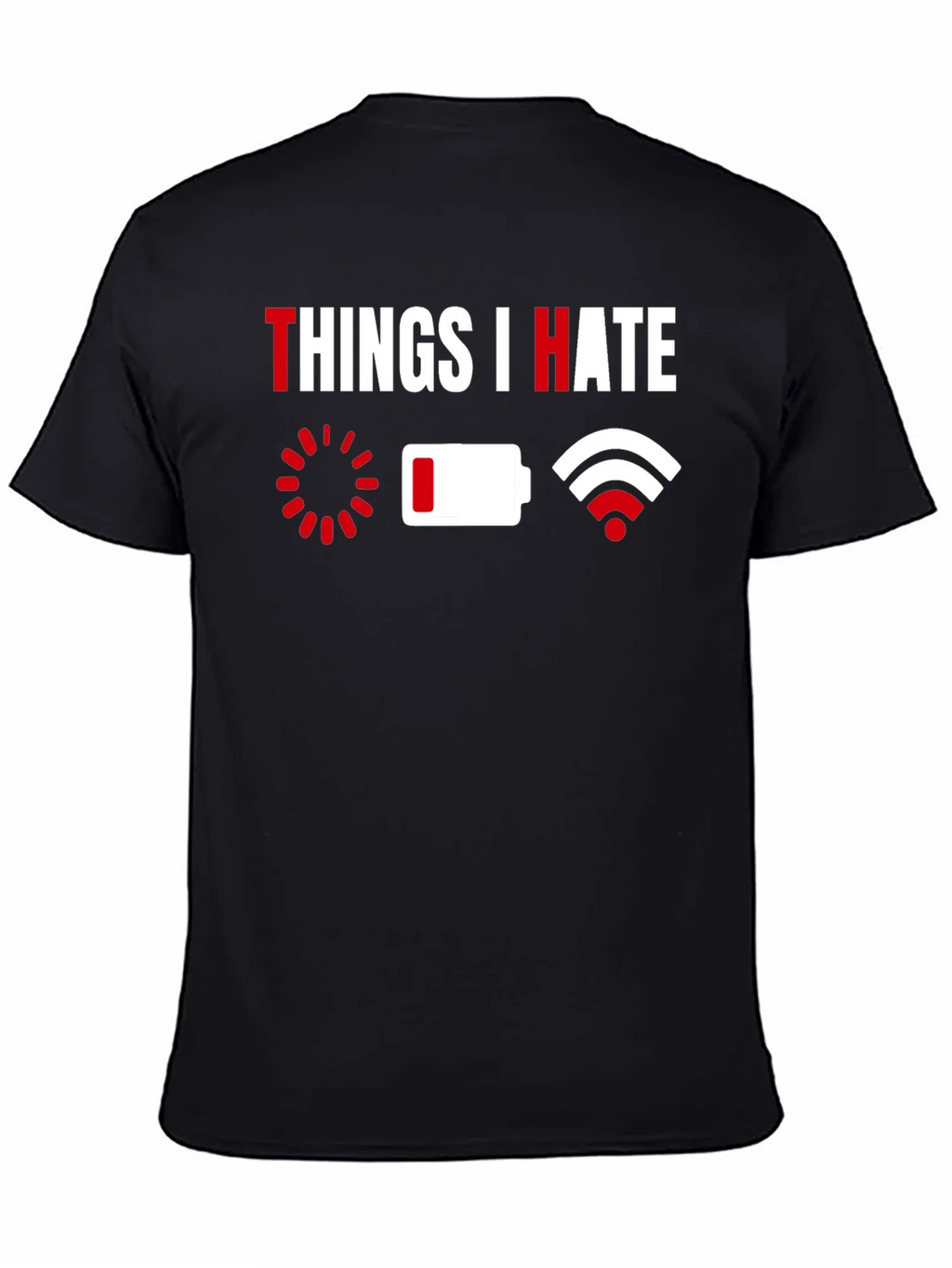 Things I Hate T-Shirt - Funny Tech Humor Tee product image 4