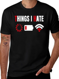 Things I Hate T-Shirt - Funny Tech Humor Tee product image 1