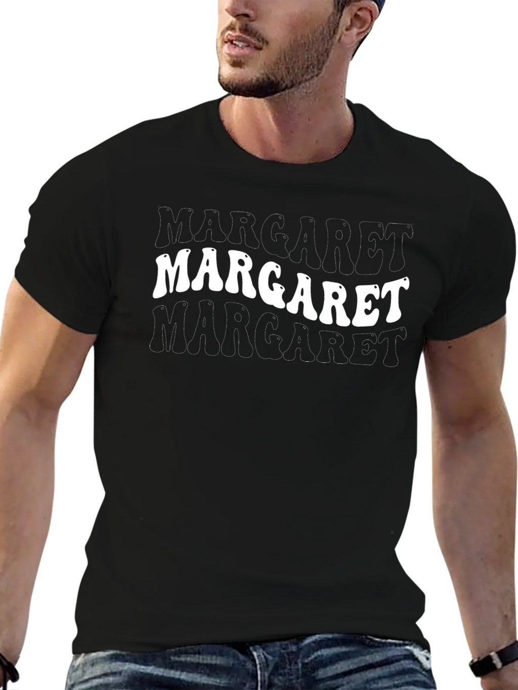 Margaret Graphic Tee - Retro Style - Soft Cotton product image 4
