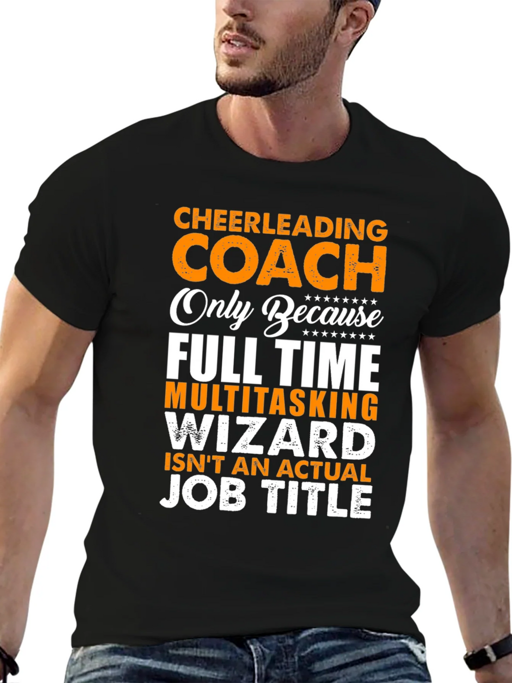 Cheerleading Coach Novelty T-Shirt product image 6
