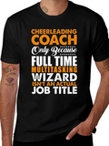 Cheerleading Coach Novelty T-Shirt product image 1