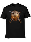 Medieval Shield and Sword Graphic Tee product image 1