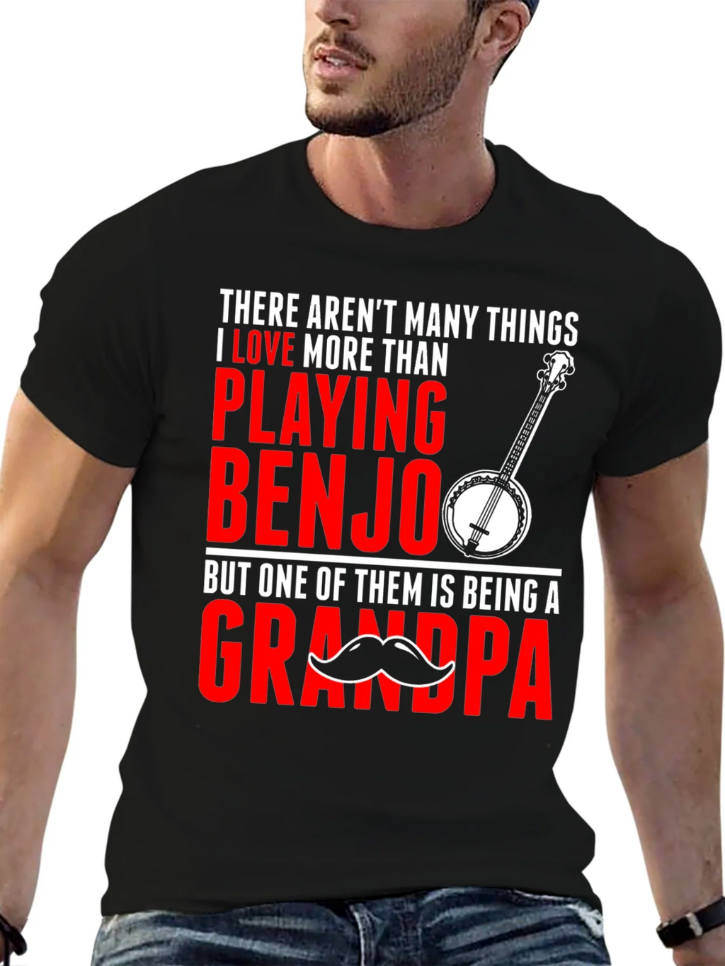 Banjo Grandpa T-Shirt product image 6