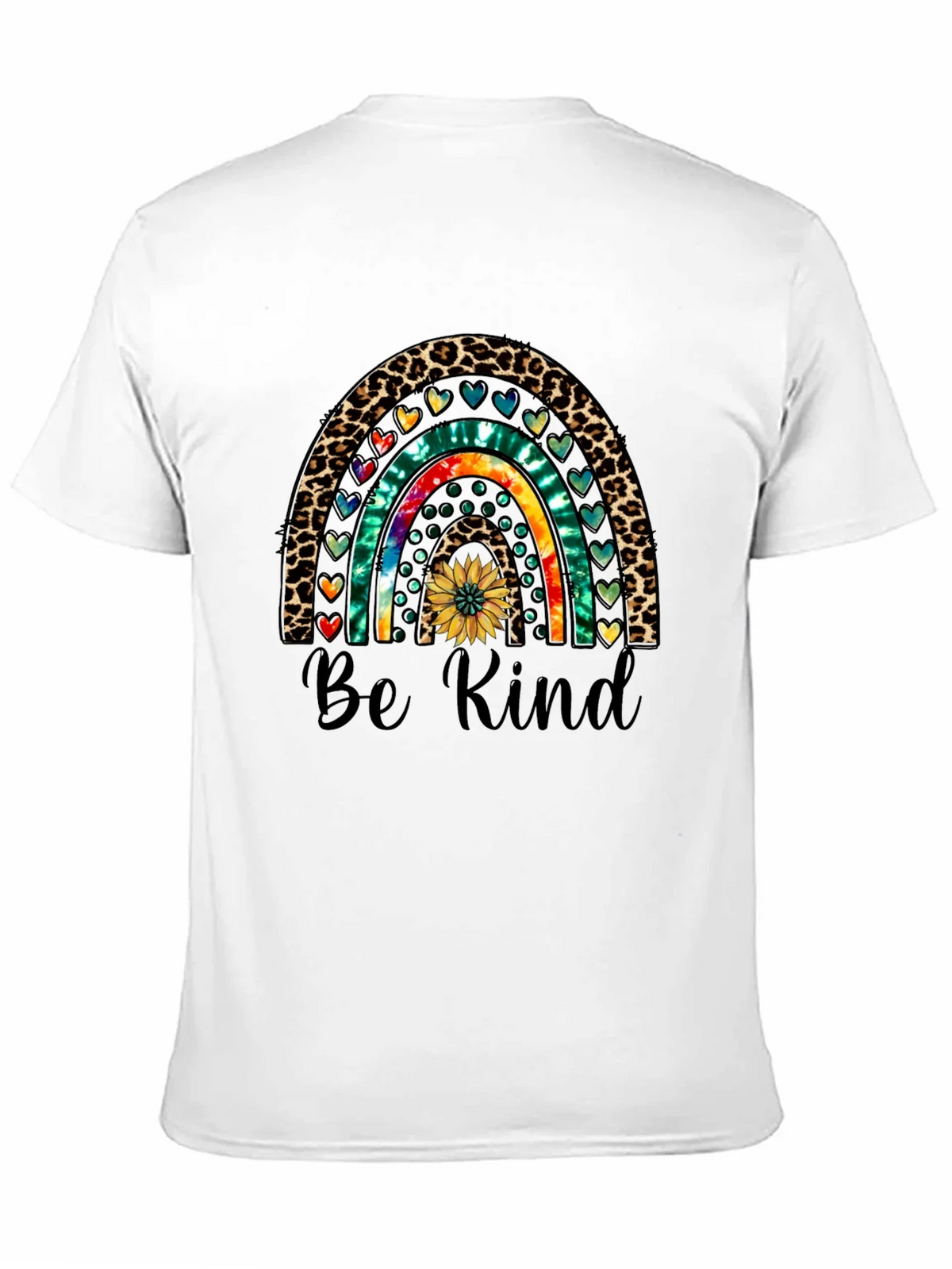 Be Kind Rainbow Graphic Tee - Casual Comfort product image 10