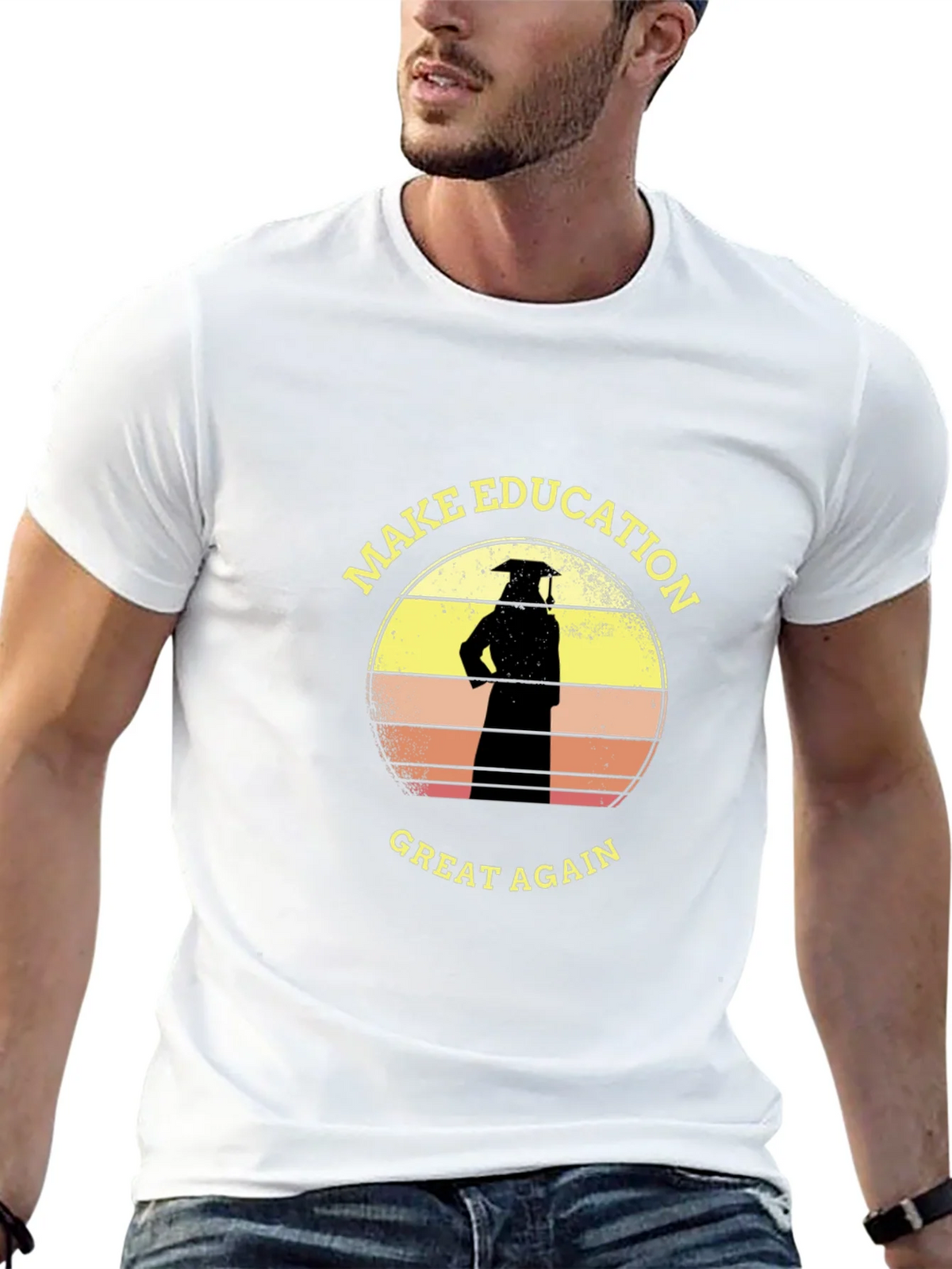 Make Education Great Again T-Shirt Graduate Tee product image 12