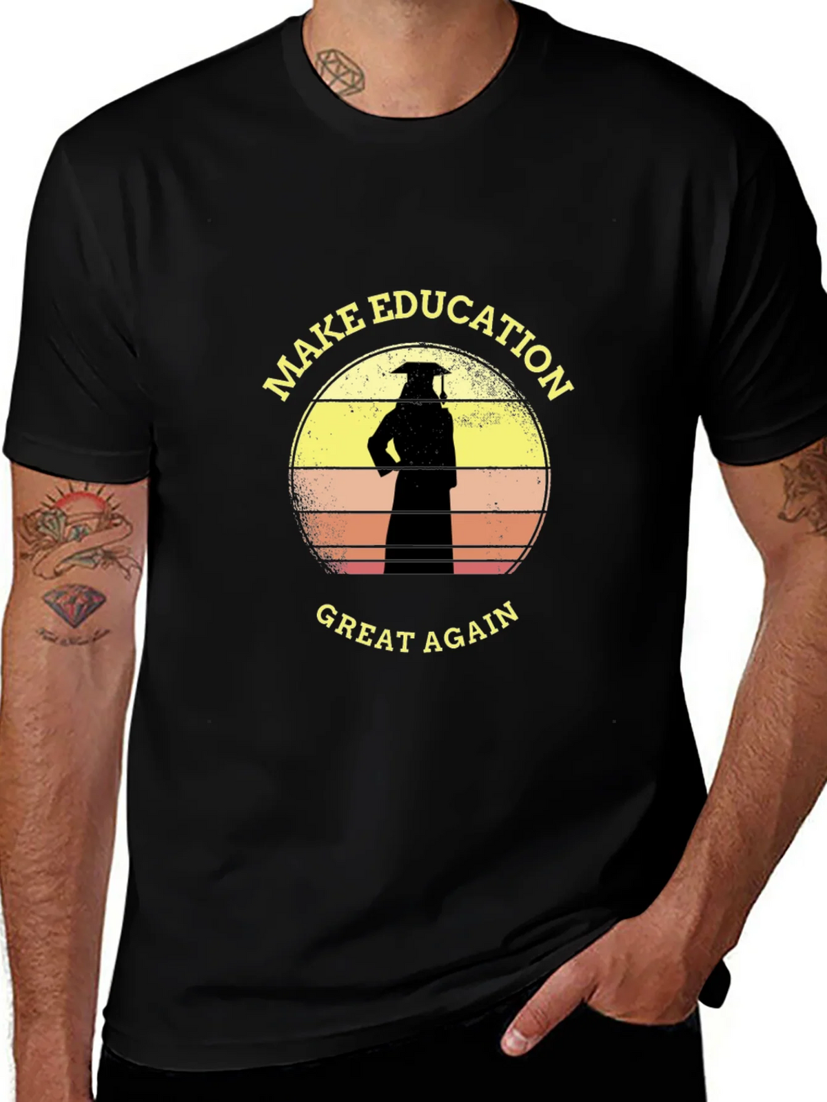 Make Education Great Again T-Shirt Graduate Tee product image 1