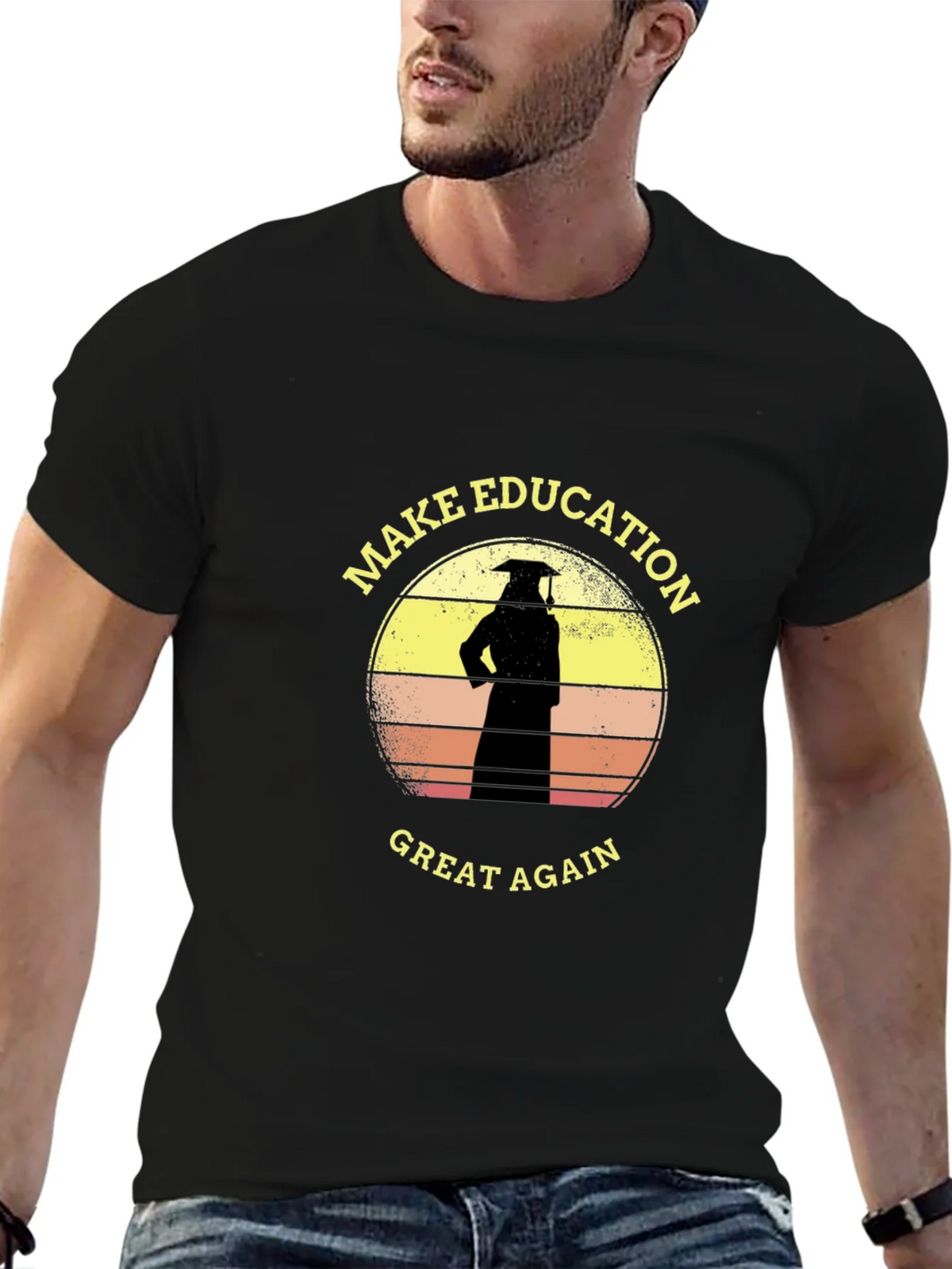 Make Education Great Again T-Shirt Graduate Tee product image 6
