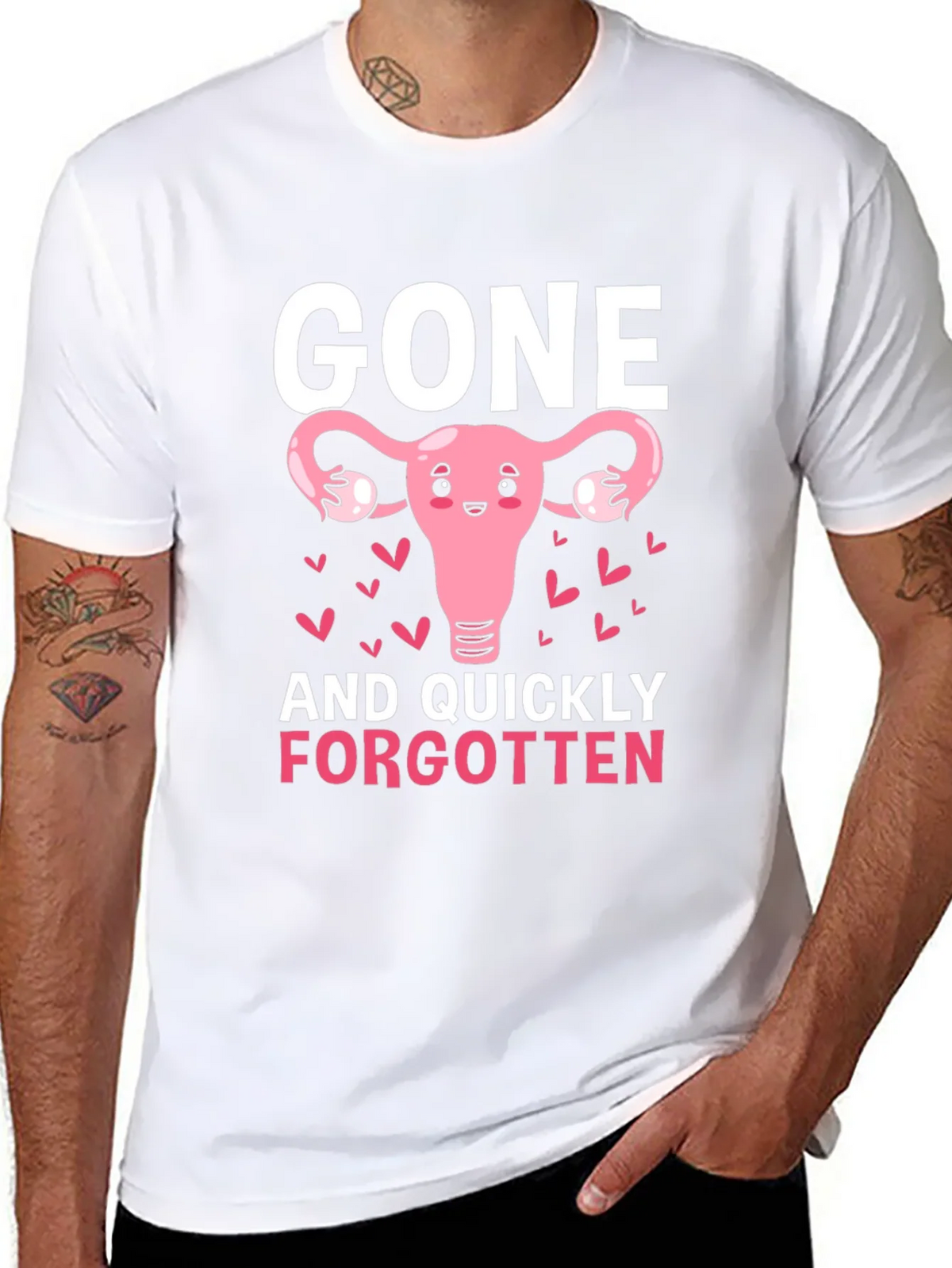 Gone And Quickly Forgotten T-Shirt product image 7