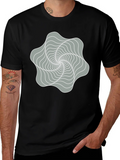 Abstract Optical Illusion Graphic T-Shirt product image 1