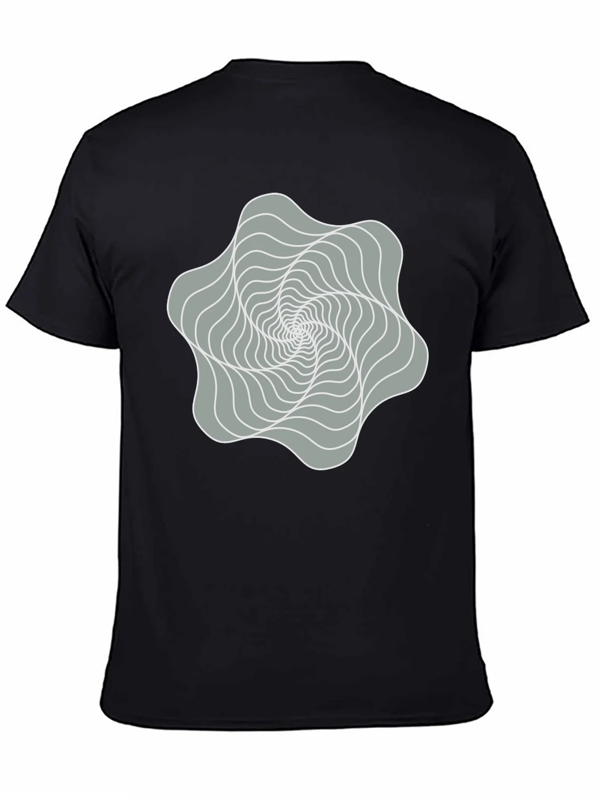 Abstract Optical Illusion Graphic T-Shirt product image 2