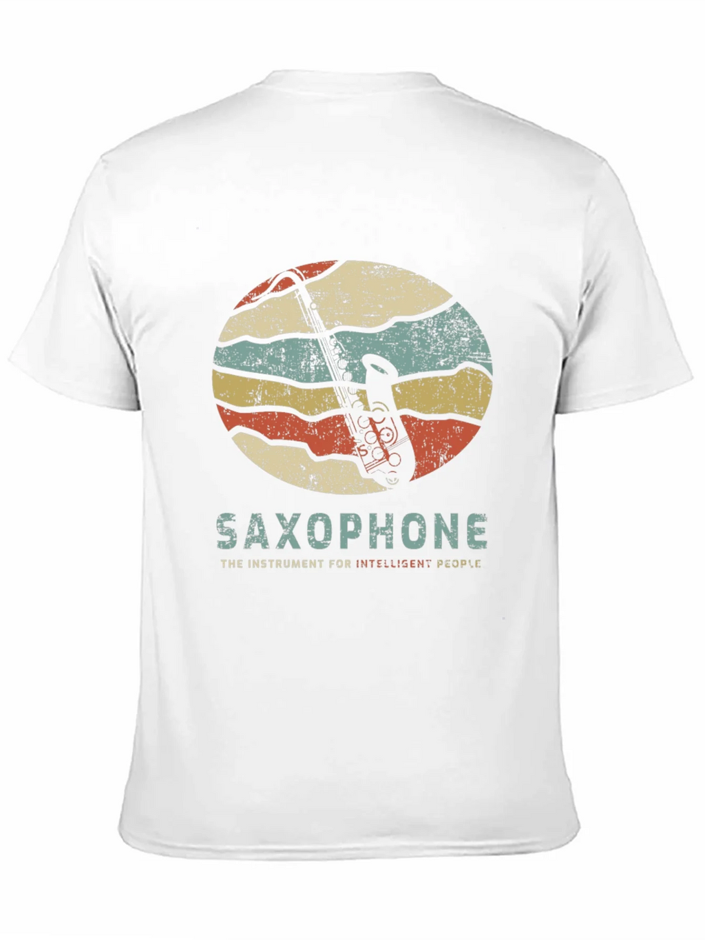 Saxophone Retro Graphic T-Shirt product image 7