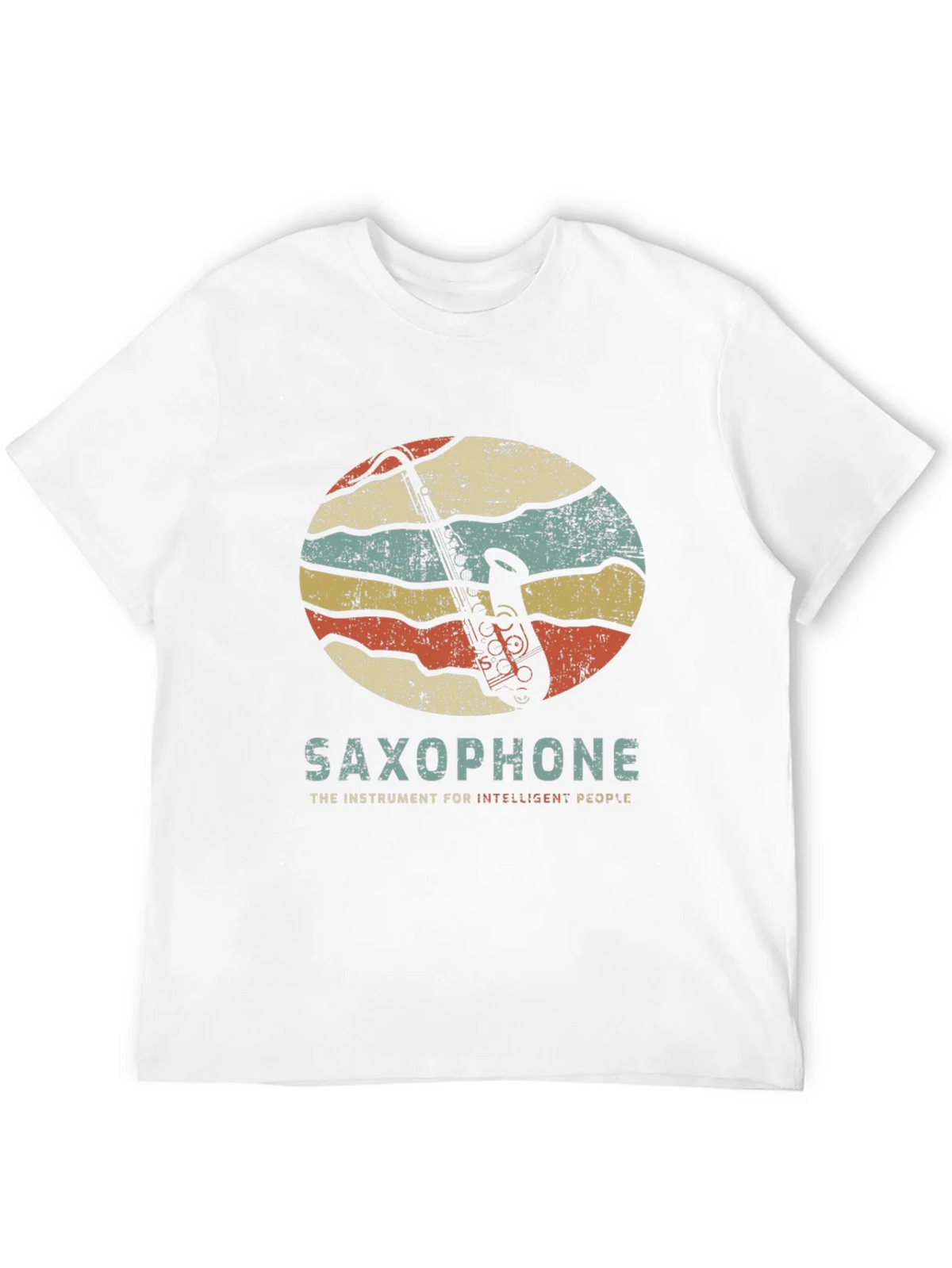 Saxophone Retro Graphic T-Shirt product image 8
