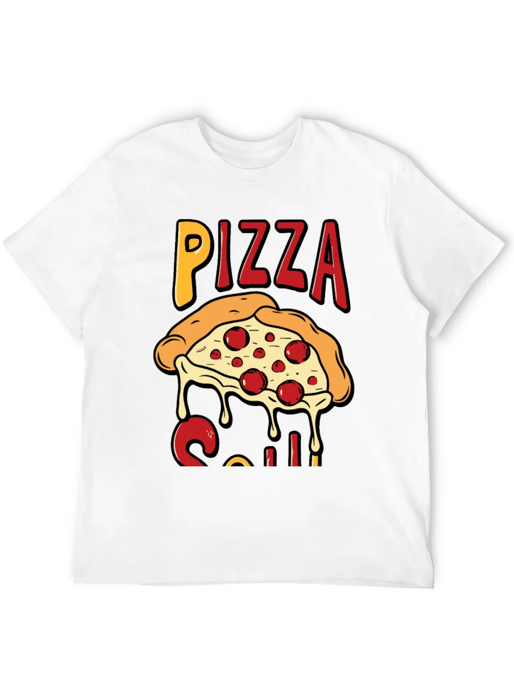 Pizza Slice Graphic T-Shirt - Casual Wear product image 9