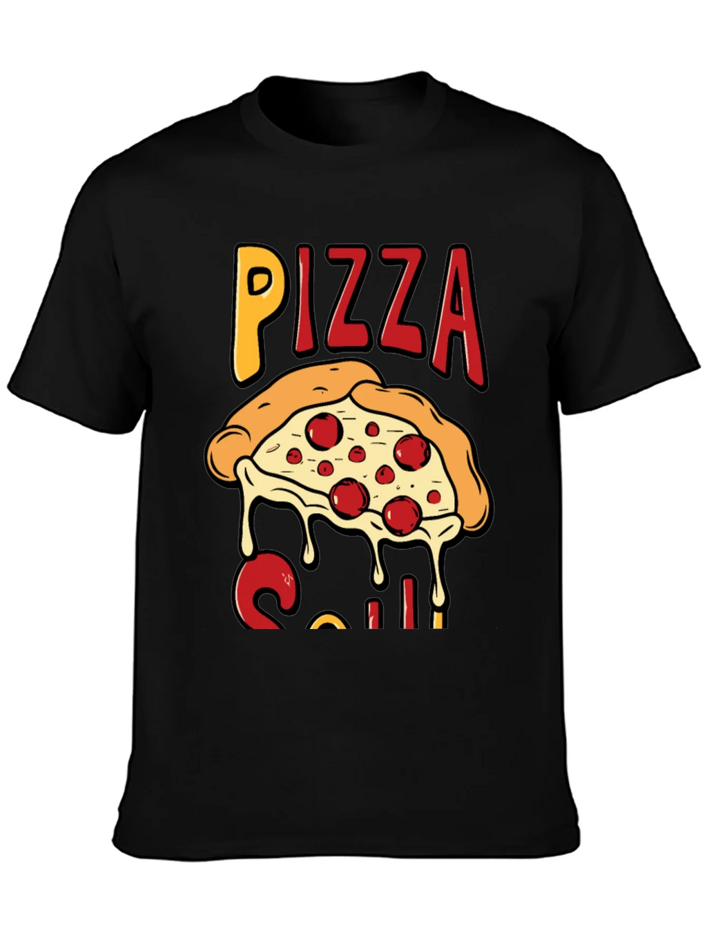 Pizza Slice Graphic T-Shirt - Casual Wear product image 2