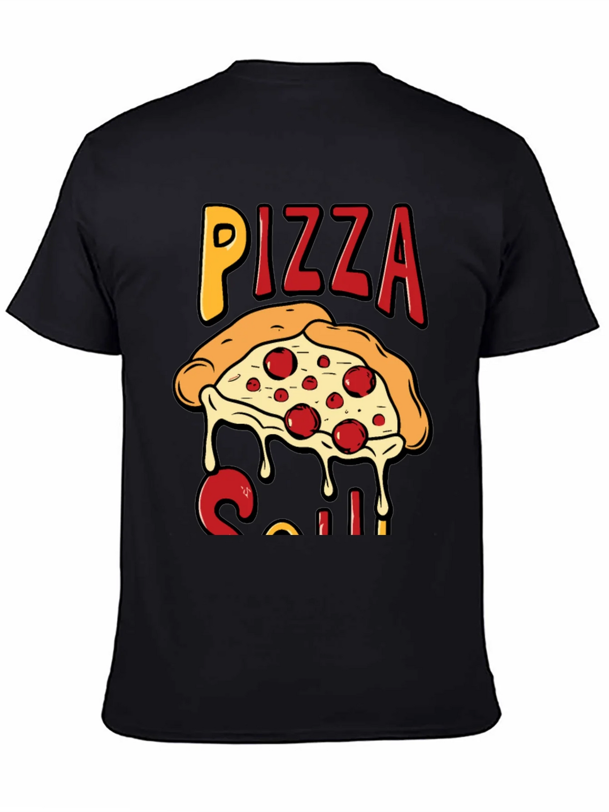 Pizza Slice Graphic T-Shirt - Casual Wear product image 3