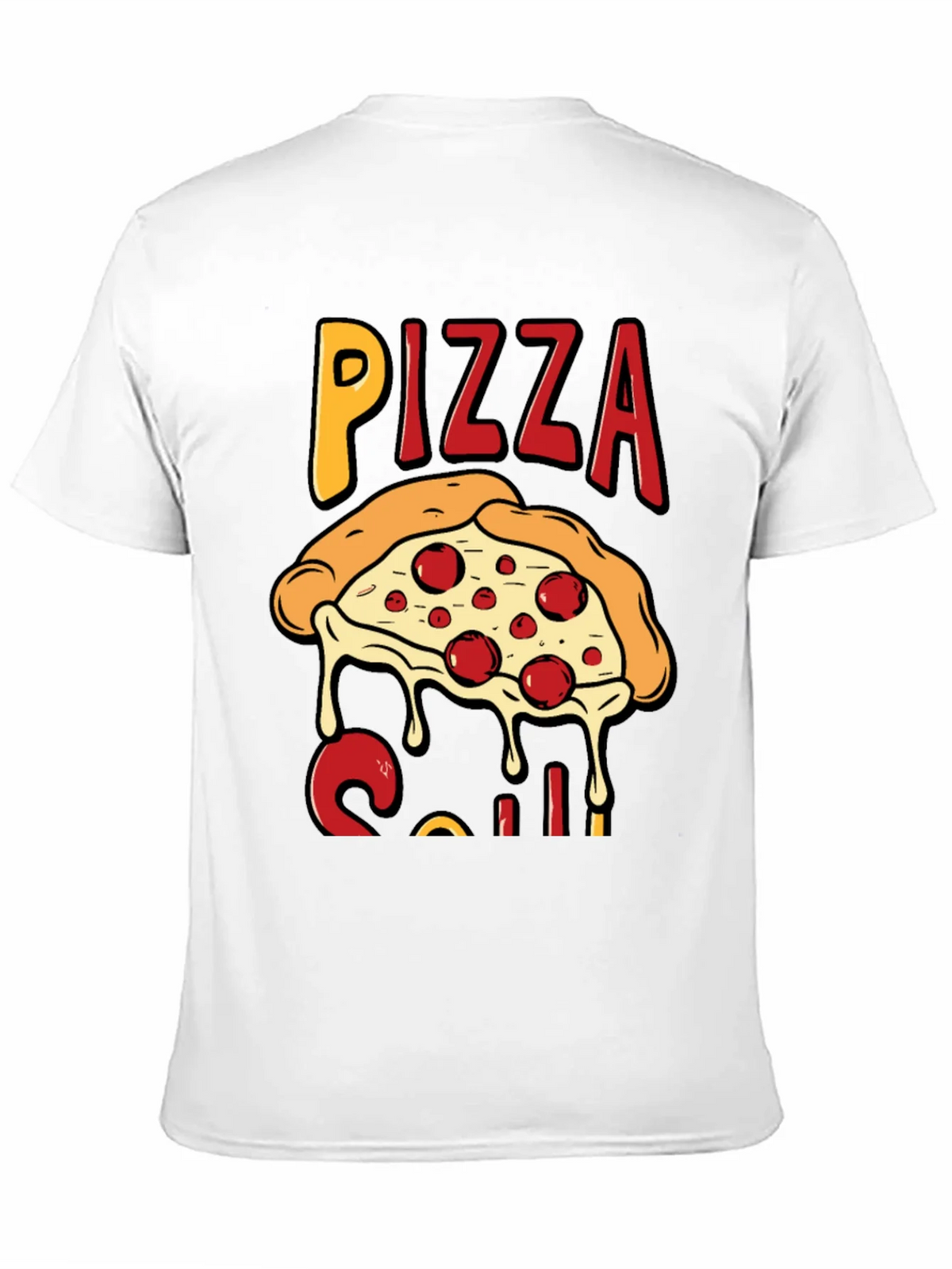 Pizza Slice Graphic T-Shirt - Casual Wear product image 8