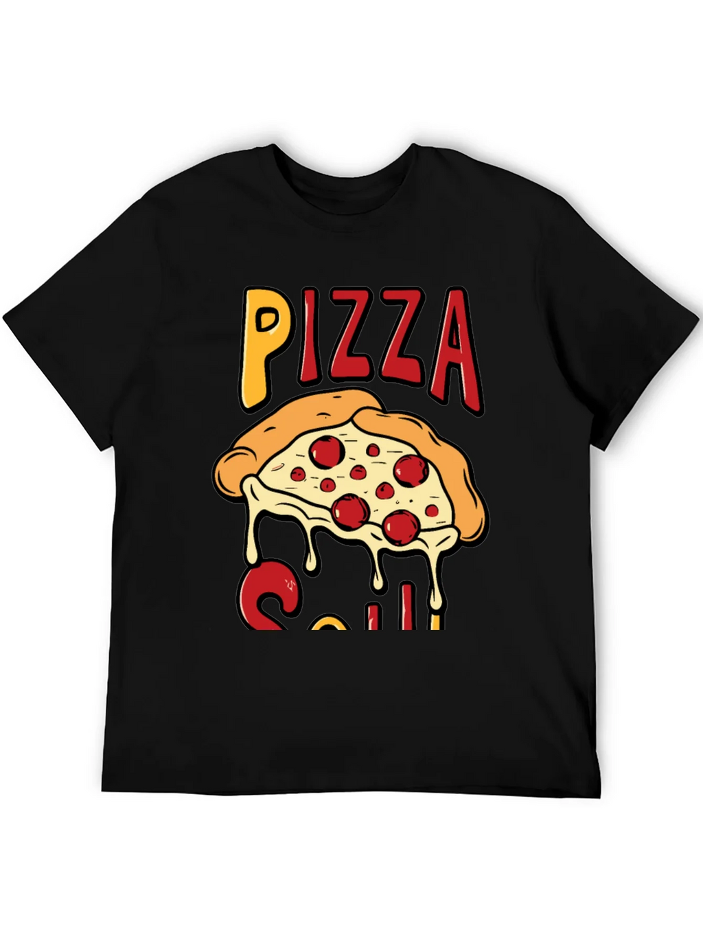 Pizza Slice Graphic T-Shirt - Casual Wear product image 4