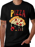 Pizza Slice Graphic T-Shirt - Casual Wear product image 1