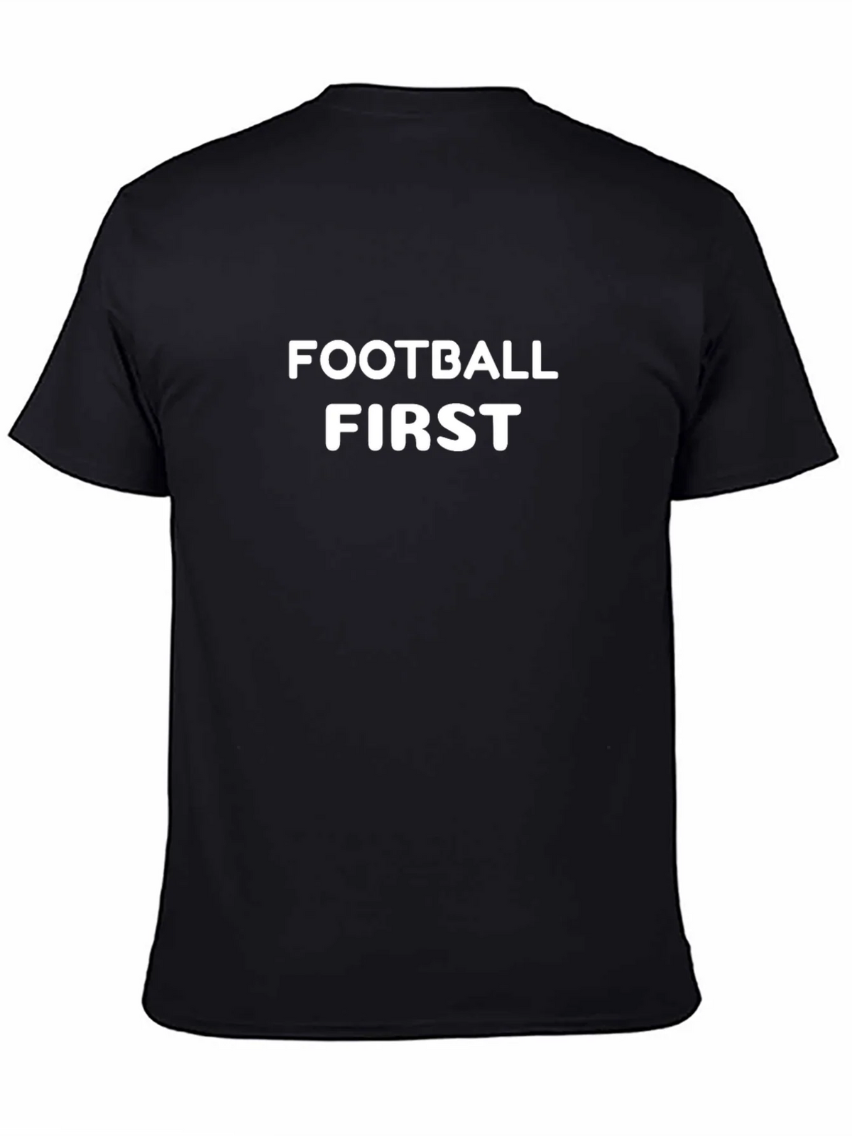 Football First Graphic Tee - Black product image 4