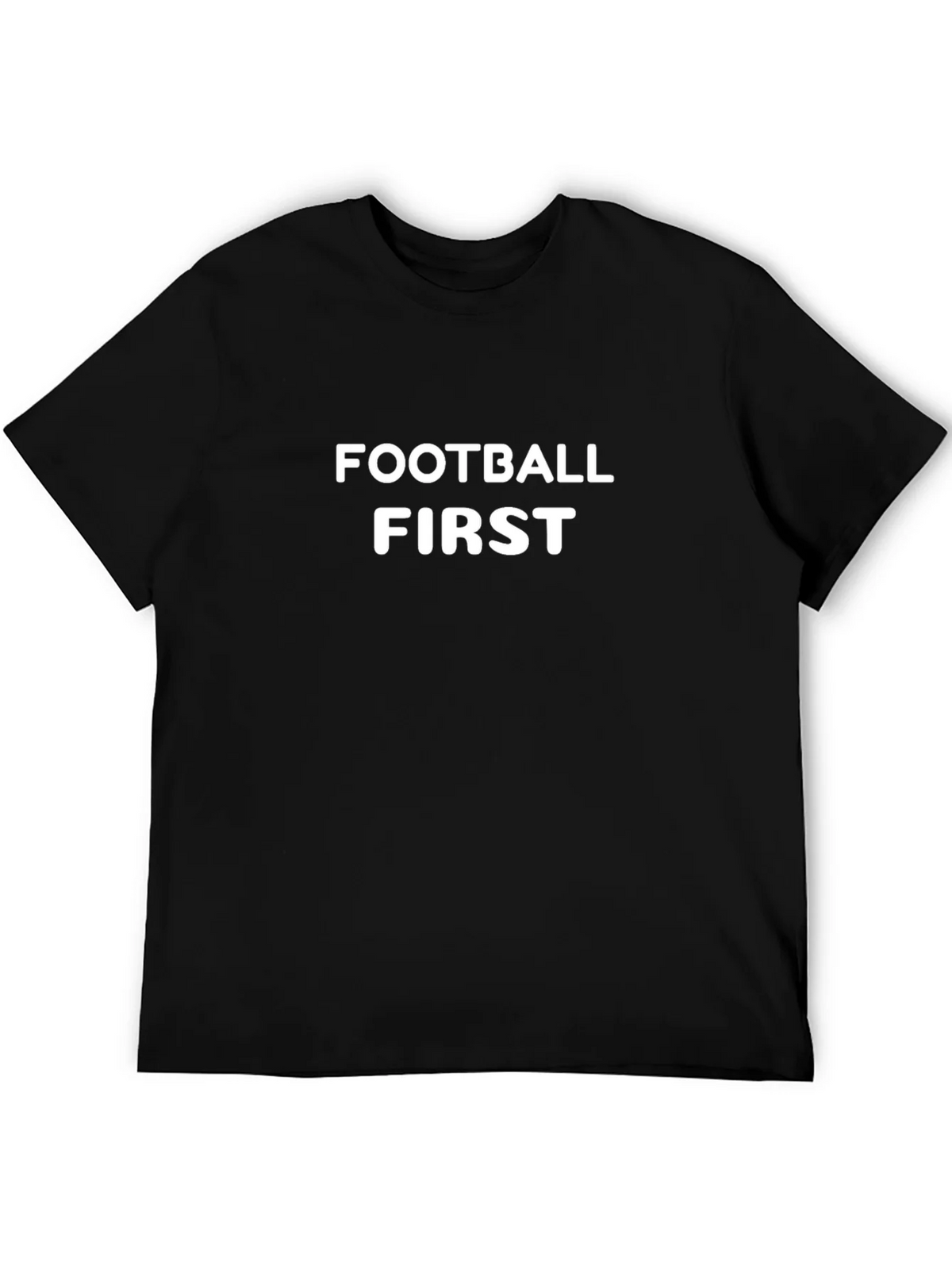 Football First Graphic Tee - Black product image 5