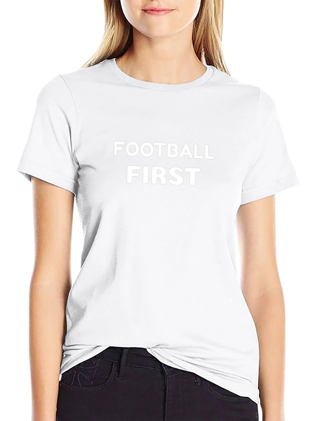 Football First Graphic Tee - Black product image 8