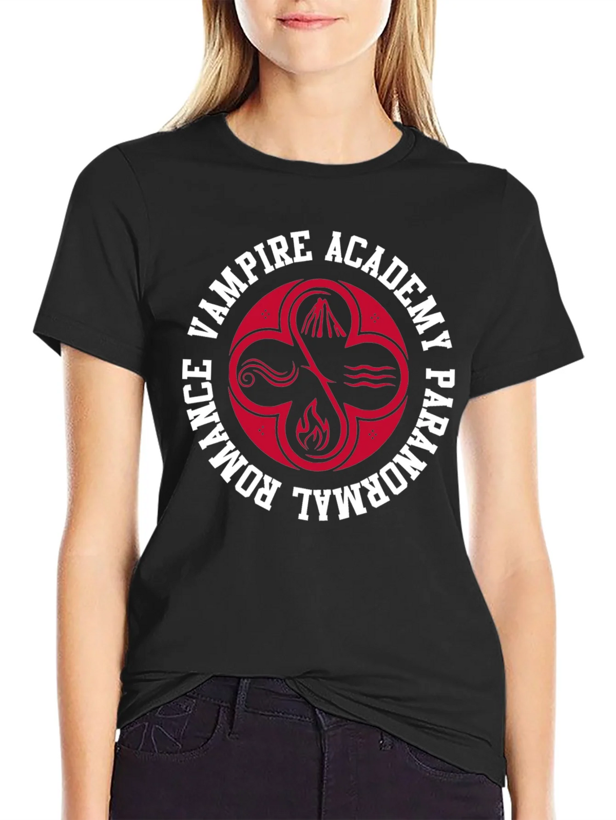 Vampire Academy Graphic T-Shirt Black product image 2