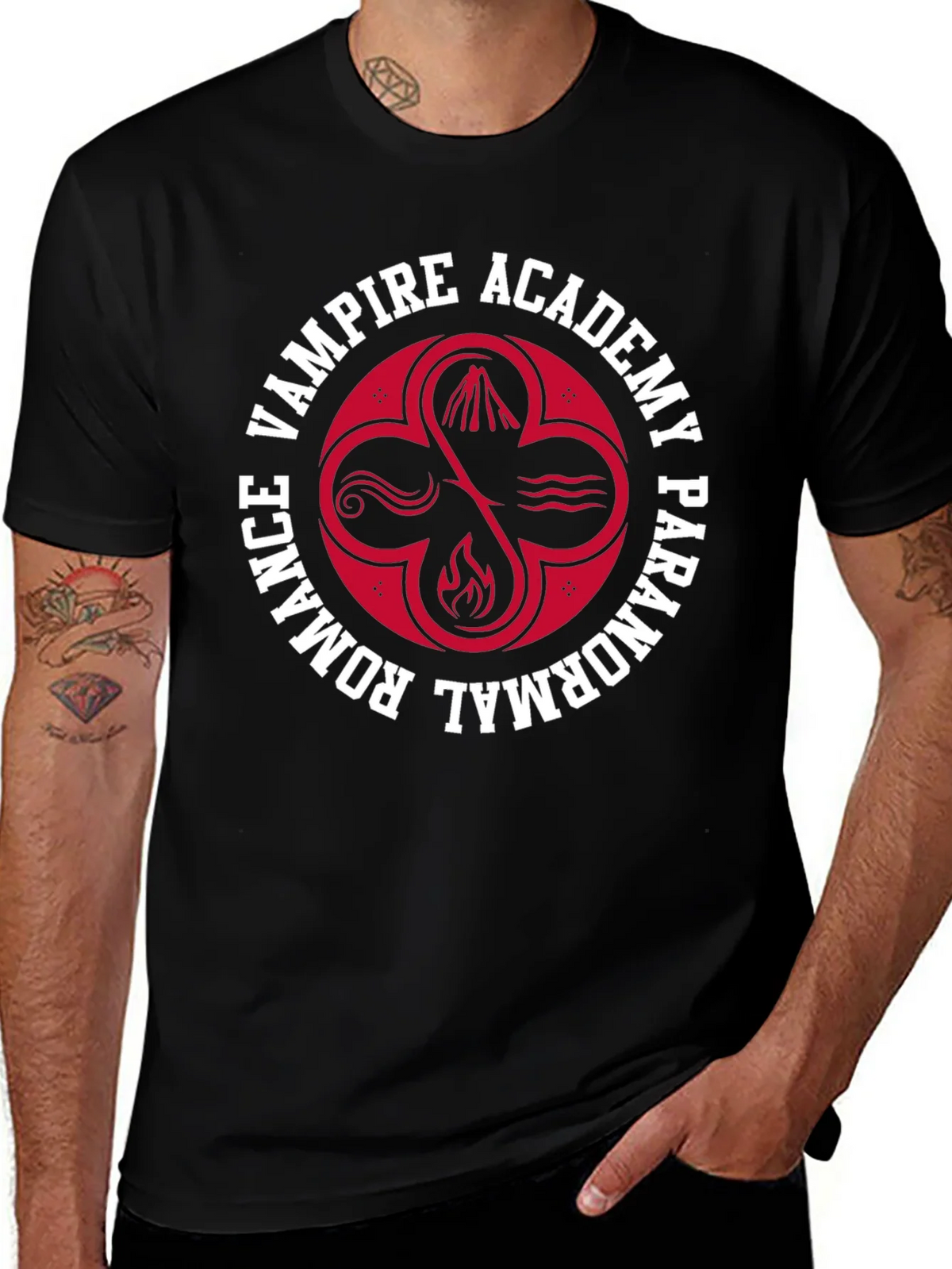 Vampire Academy Graphic T-Shirt Black product image 1