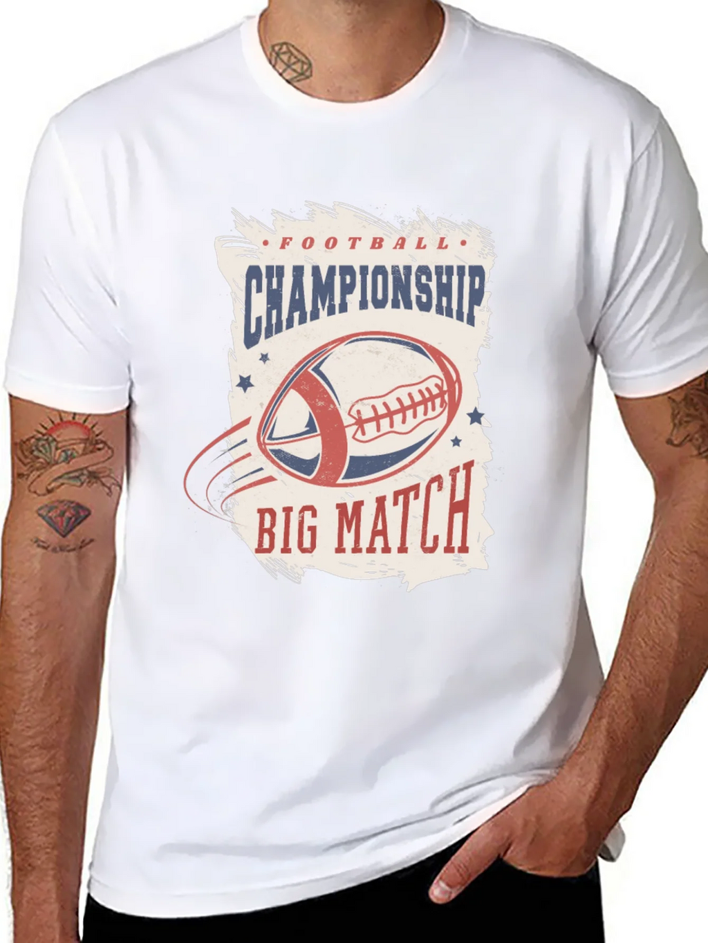 Football Championship Big Match T-Shirt product image 7