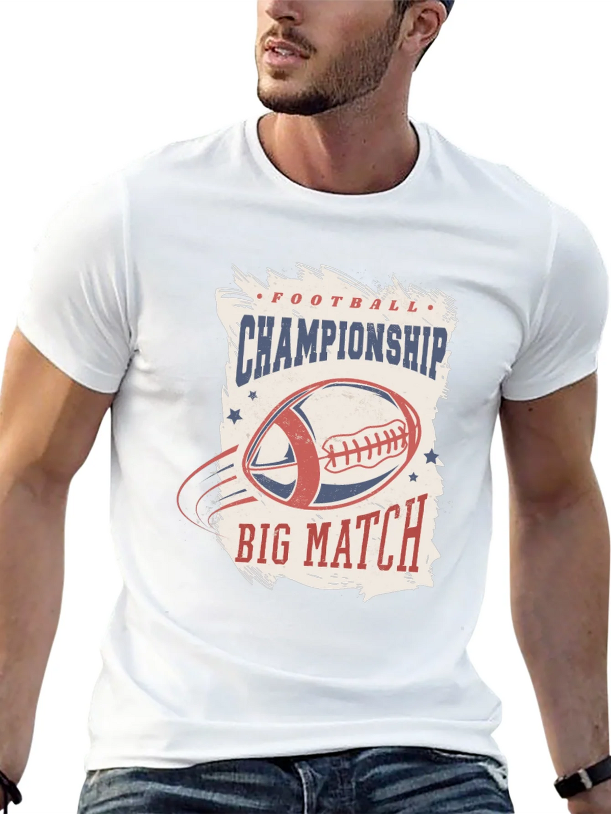 Football Championship Big Match T-Shirt product image 12