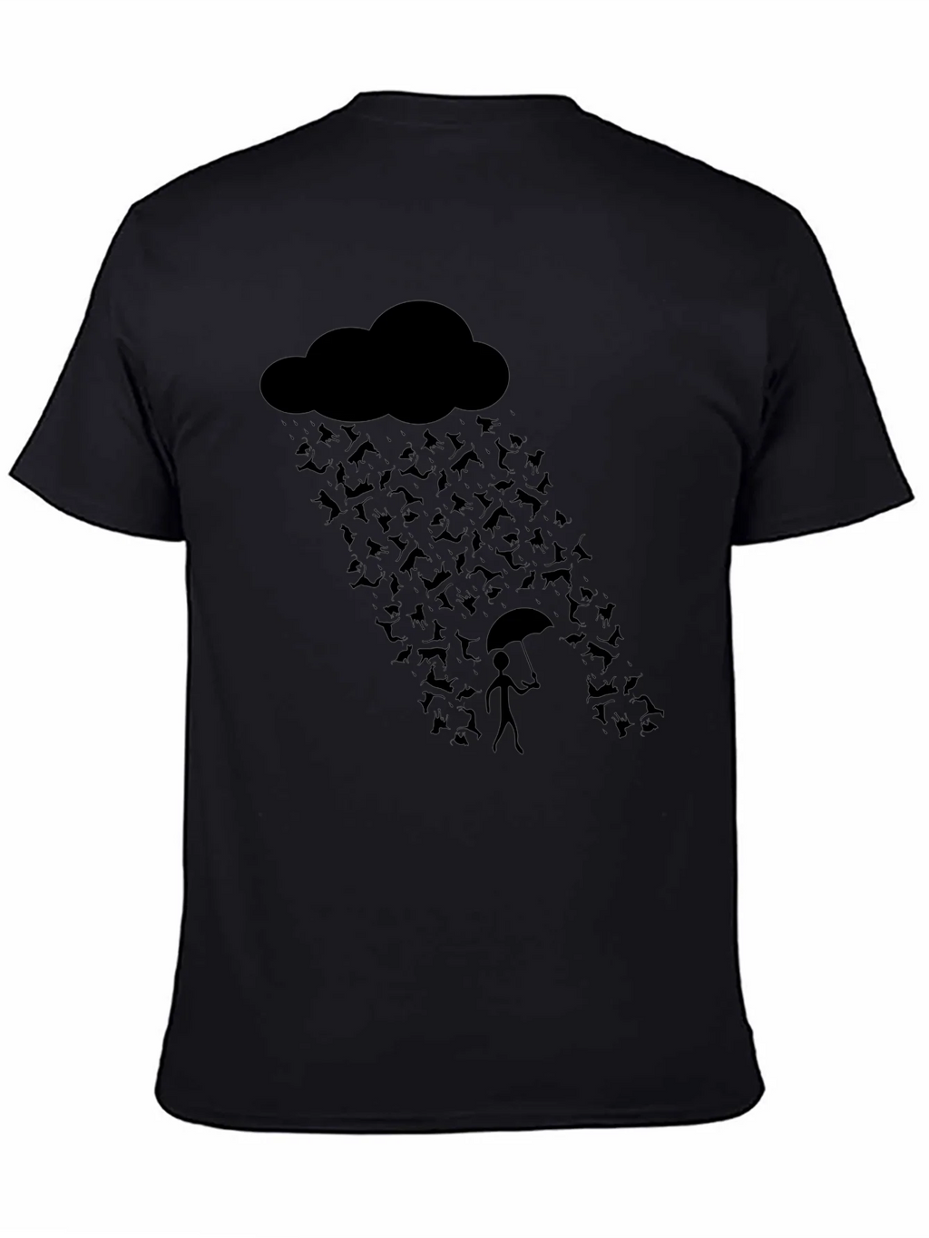Rain of Bats Graphic Tee - Unique Halloween Shirt product image 4