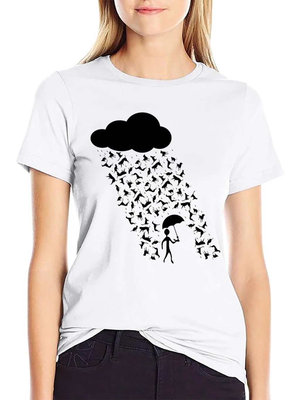 Rain of Bats Graphic Tee - Unique Halloween Shirt product image 8