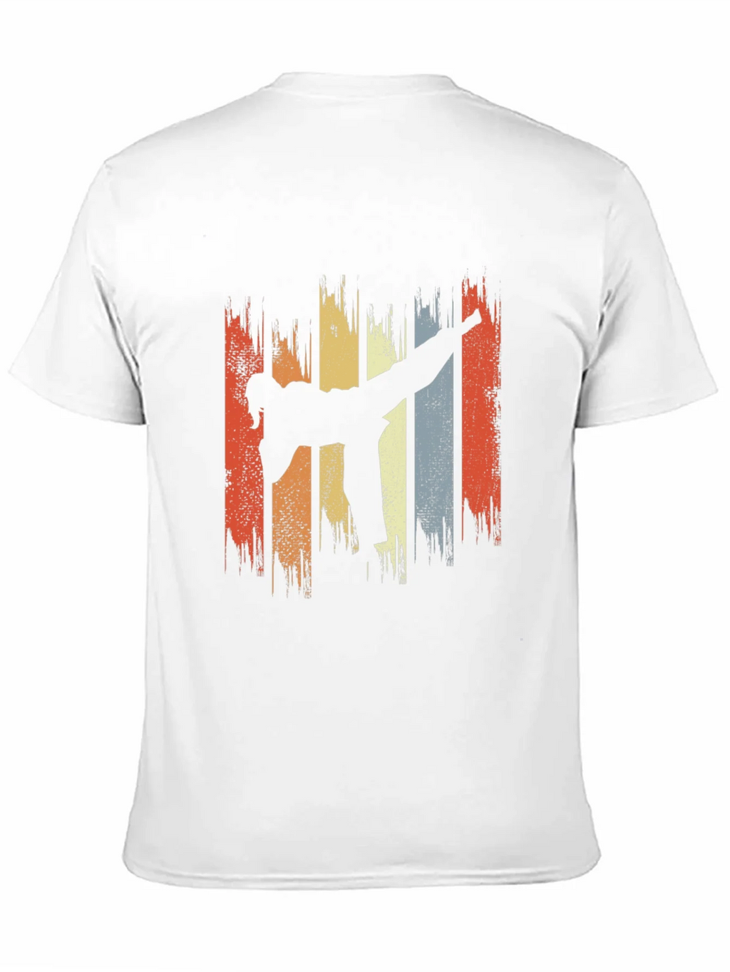 Retro Martial Arts Kick T-Shirt product image 10