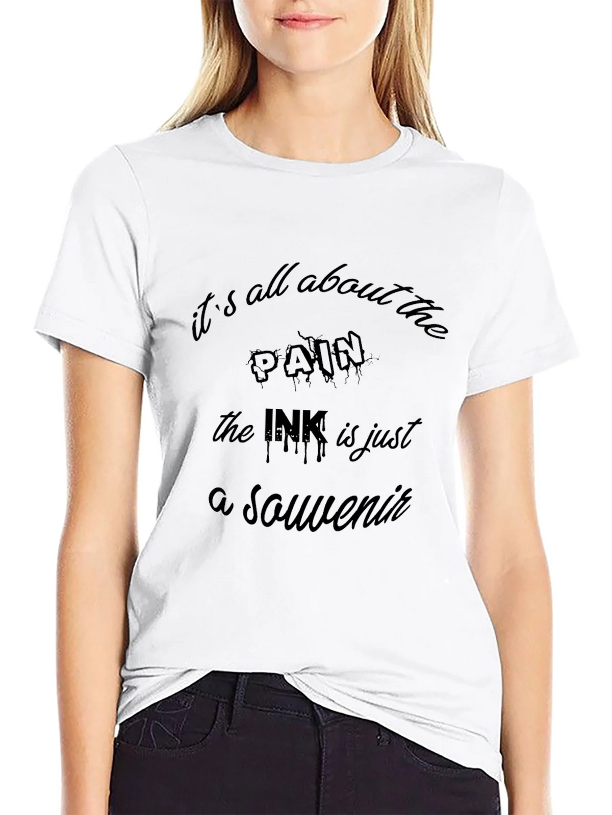 Its All About the Pain Tattoo T-Shirt product image 8