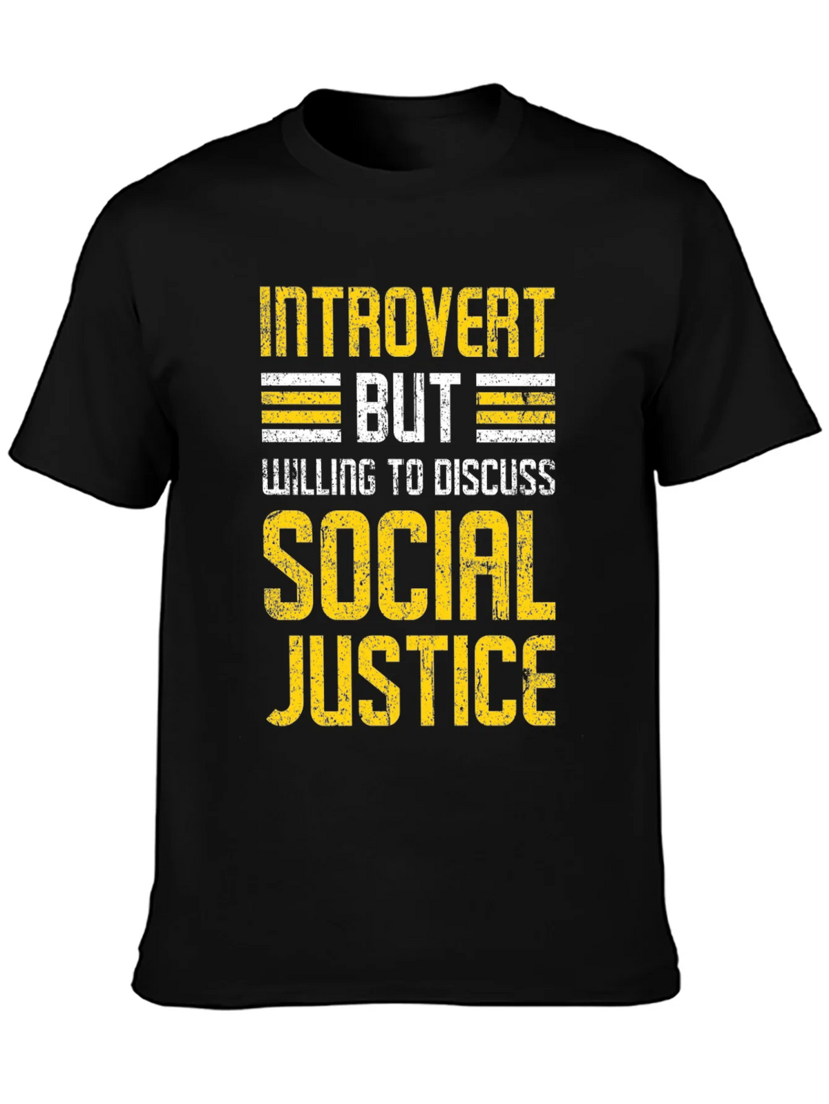 Introvert Social Justice T-Shirt product image 3