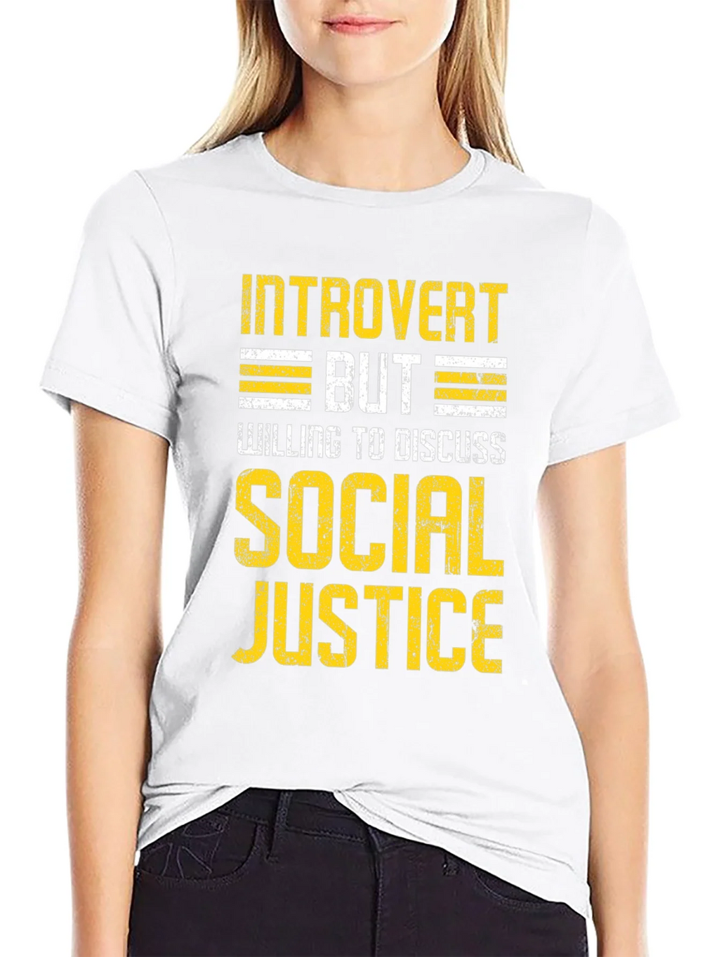 Introvert Social Justice T-Shirt product image 8