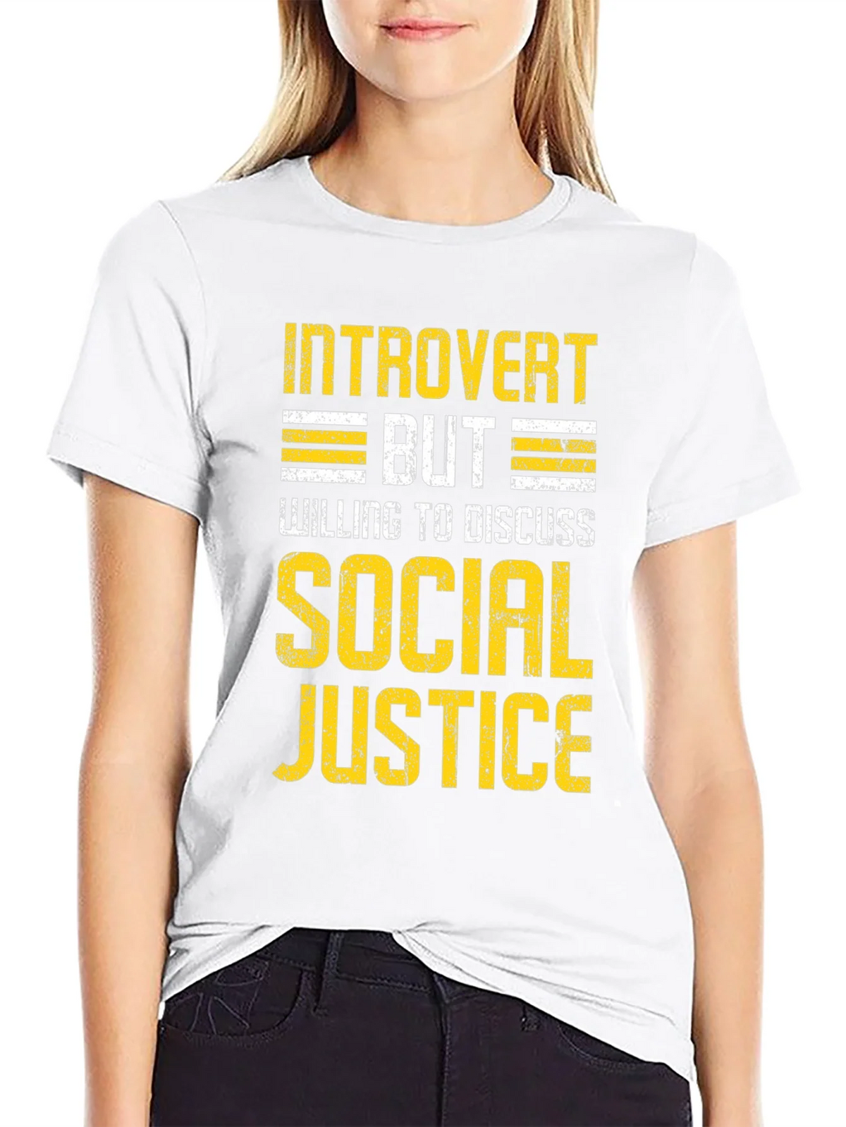 Introvert Social Justice T-Shirt product image 8