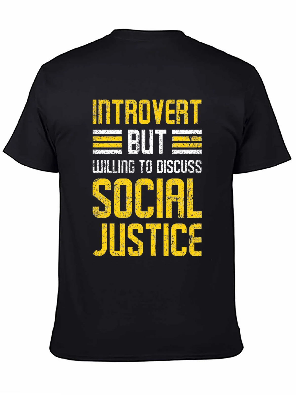 Introvert Social Justice T-Shirt product image 4