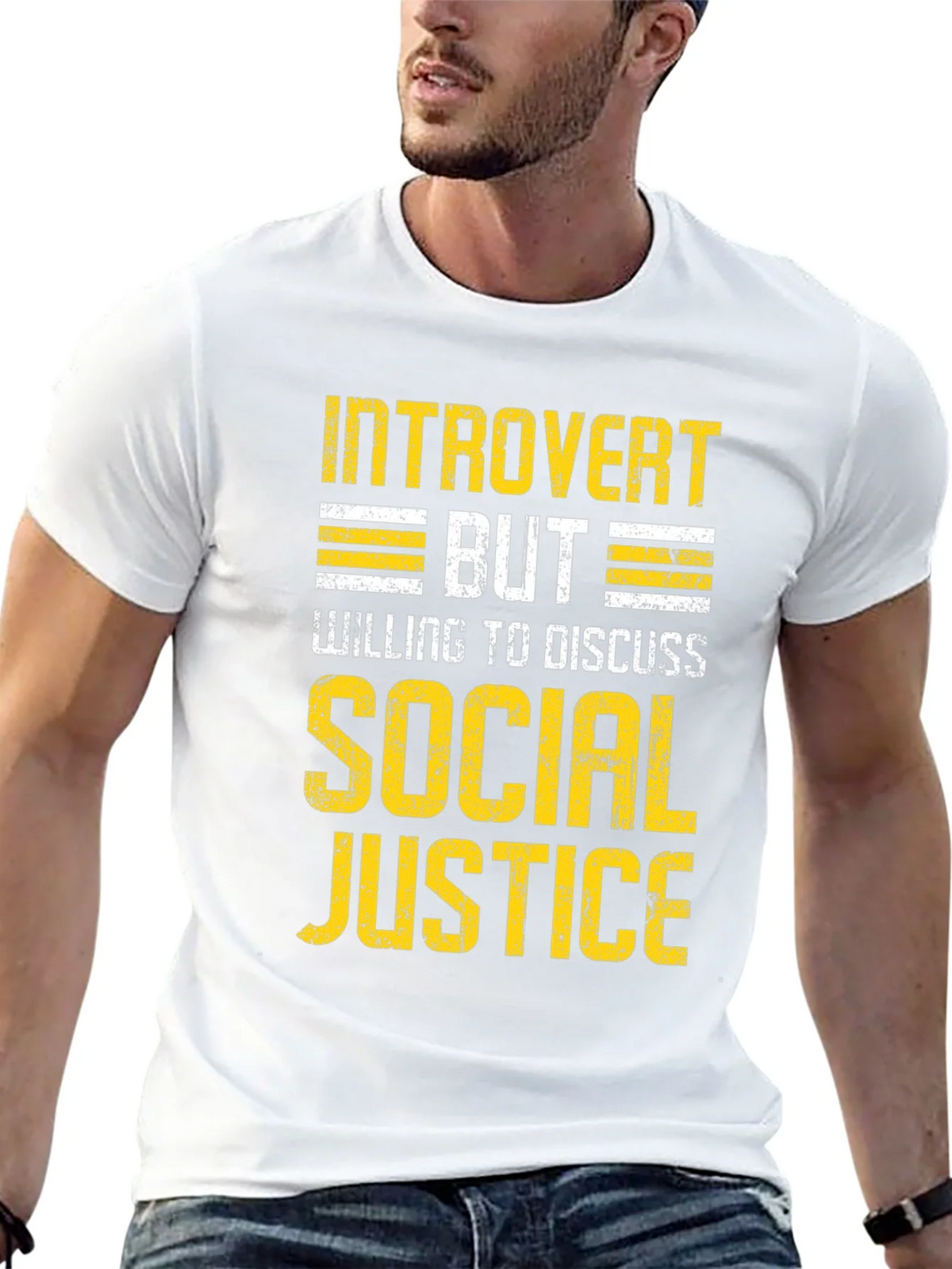 Introvert Social Justice T-Shirt product image 12