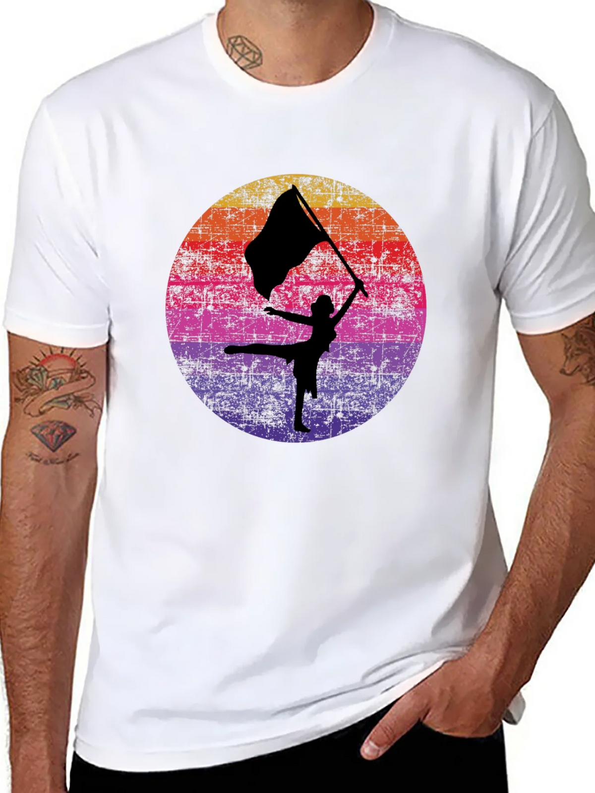 Color Guard Silhouette T-Shirt product image 7