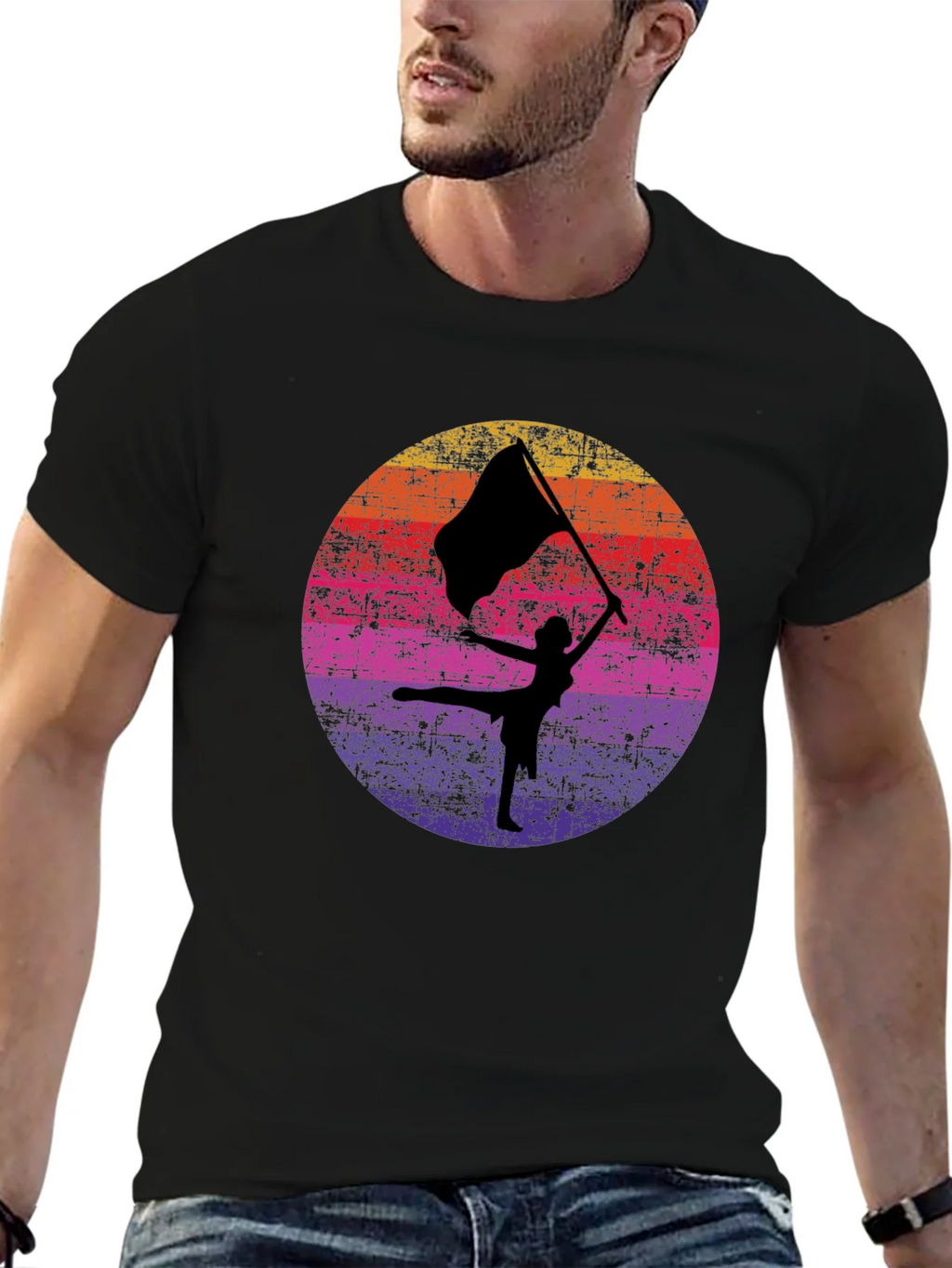 Color Guard Silhouette T-Shirt product image 6