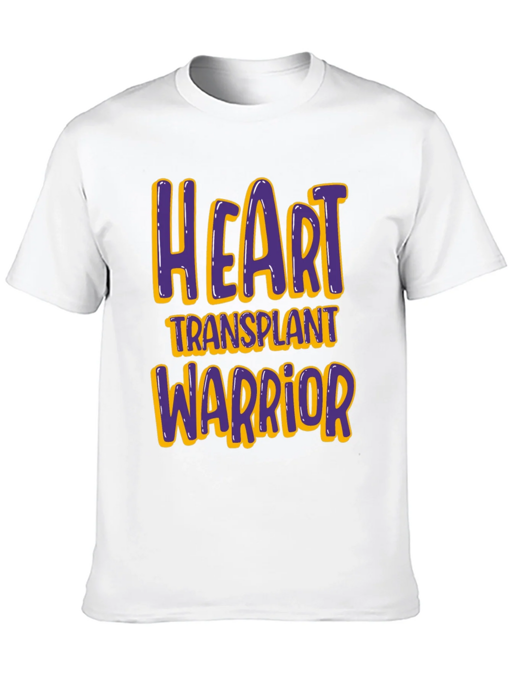 Heart Transplant Warrior T-Shirt - Black product image 9