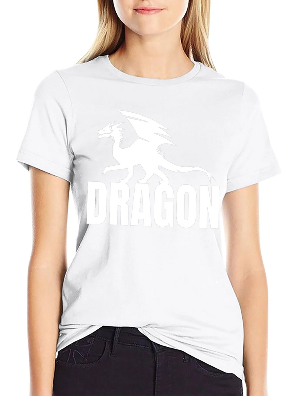 Dragon Graphic Tee - Black Cotton Comfort product image 8