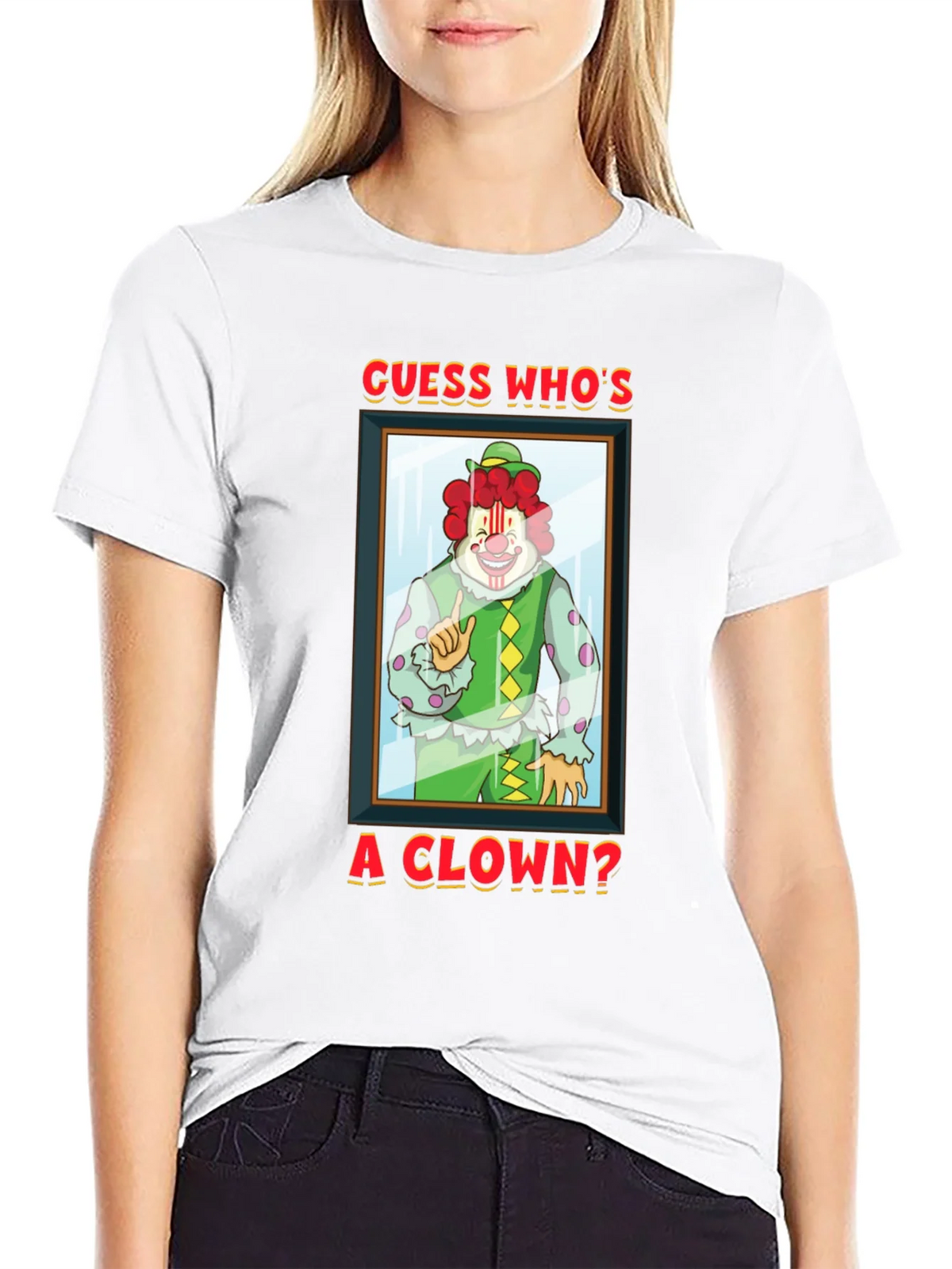 Guess Whos A Clown? Graphic T-Shirt product image 5
