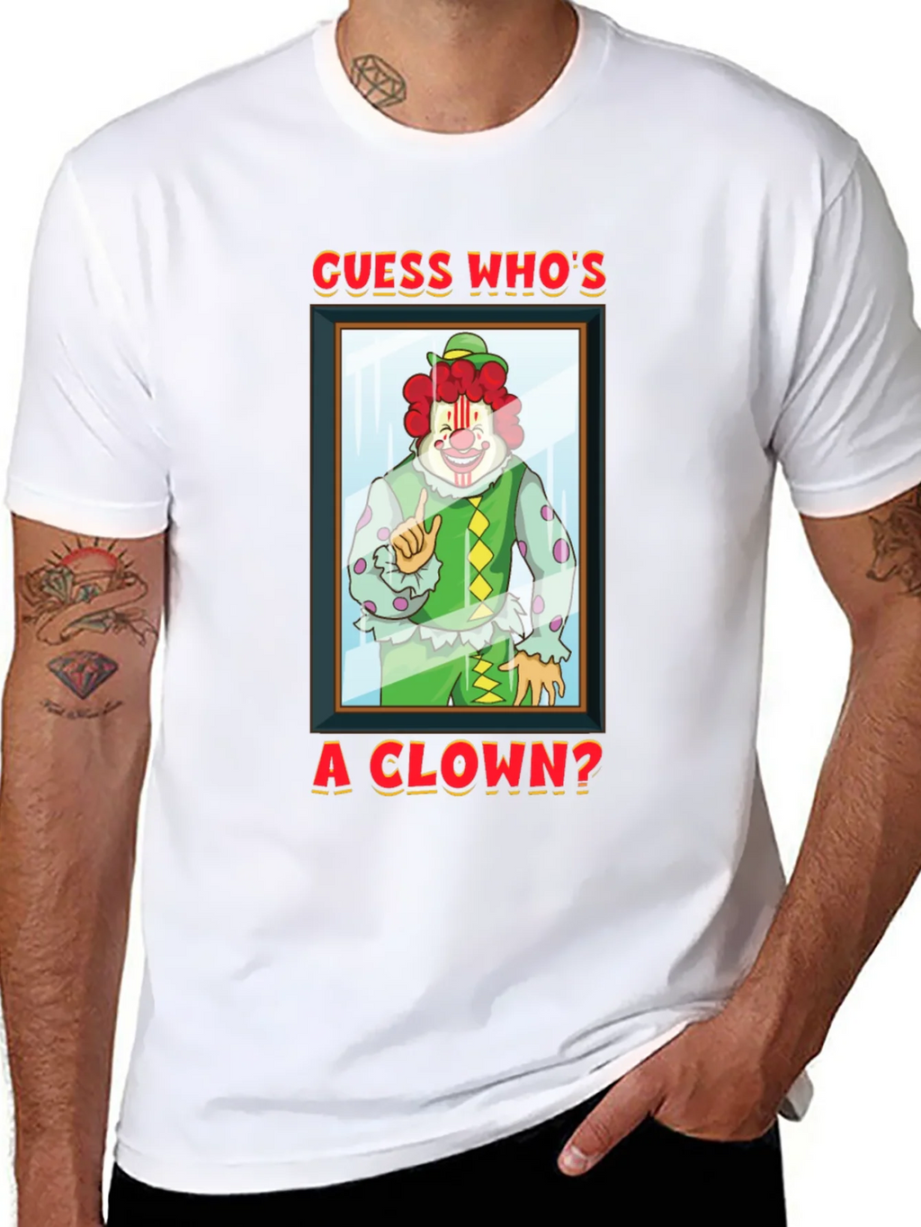 Guess Whos A Clown? Graphic T-Shirt product image 4