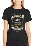 Original Since 2018 Black T-Shirt product image 1
