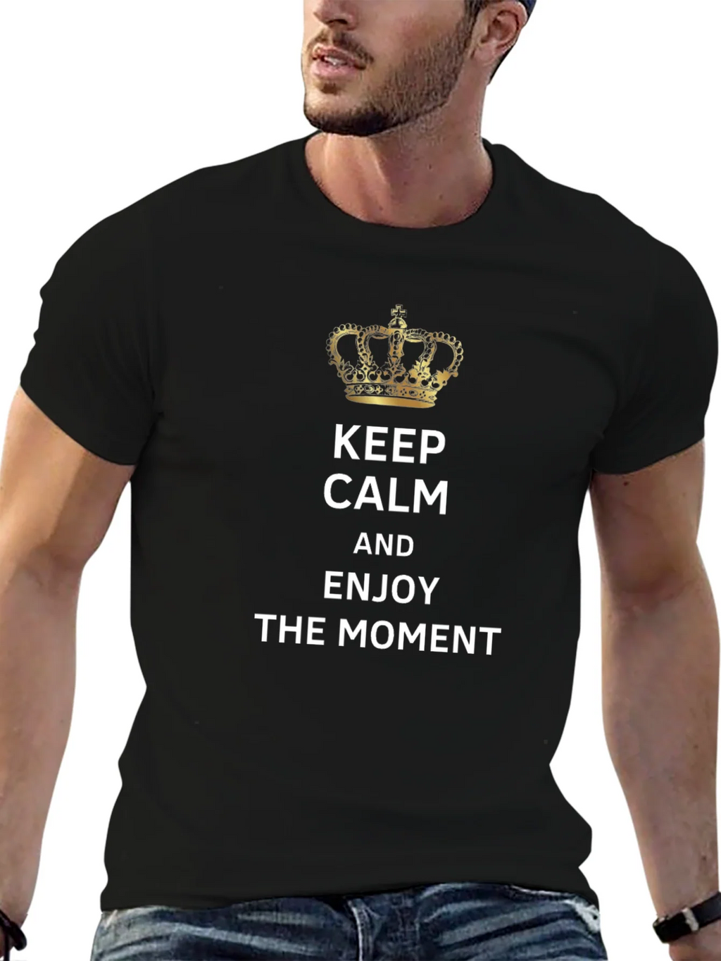 Keep Calm and Enjoy the Moment T-Shirt product image 6