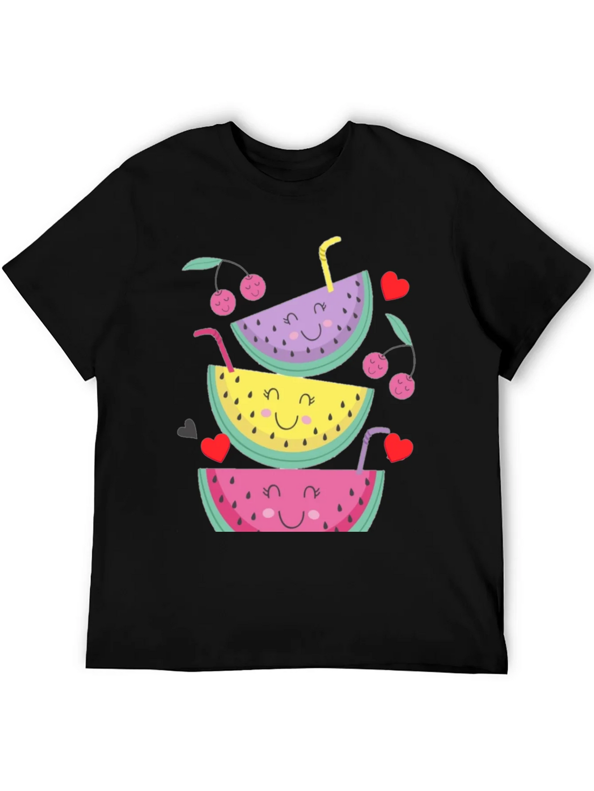 Fruit Stack Graphic Tee - Summer Fun Shirt product image 2