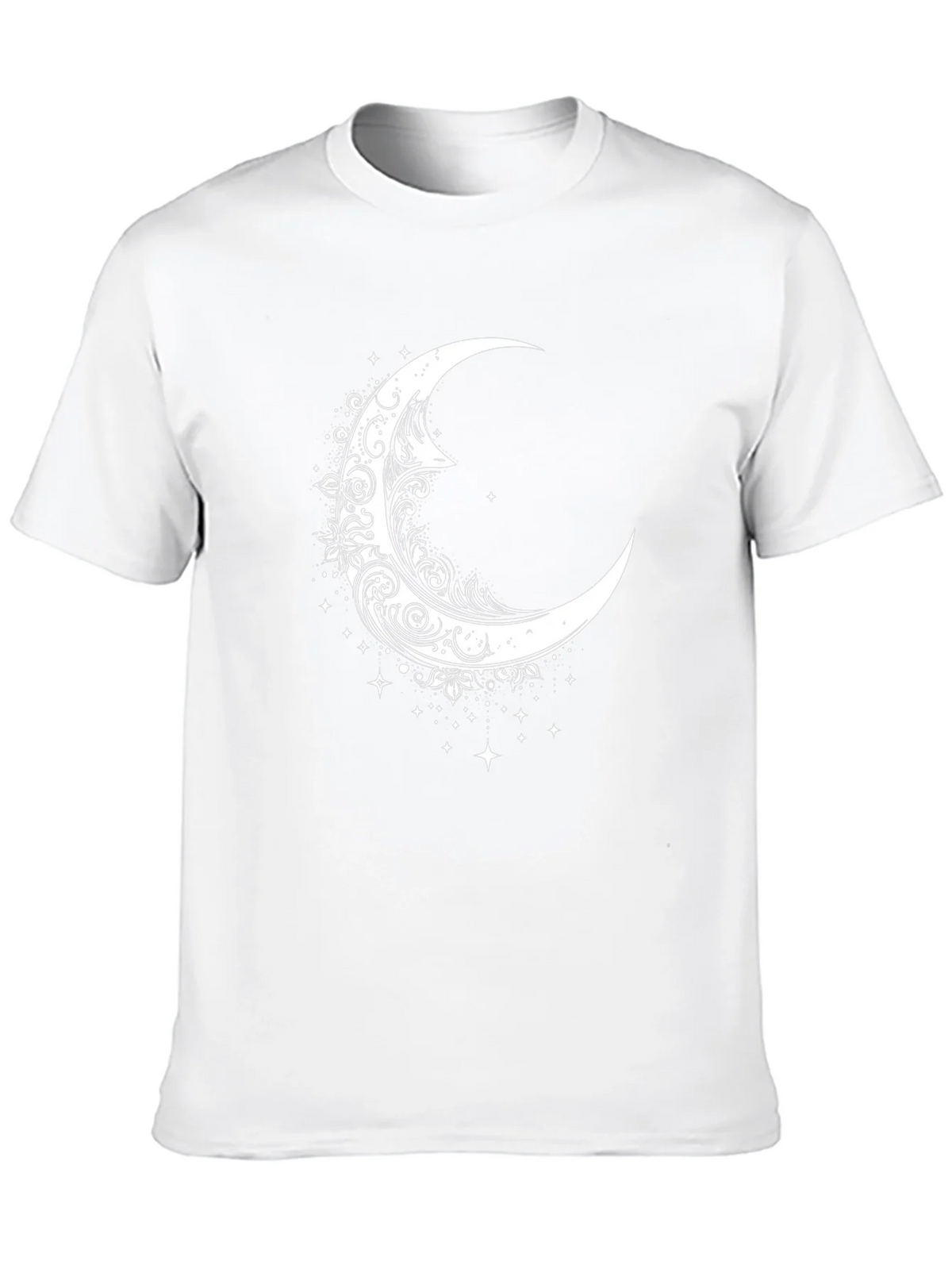 Crescent Moon Graphic Tee - Celestial Style product image 8